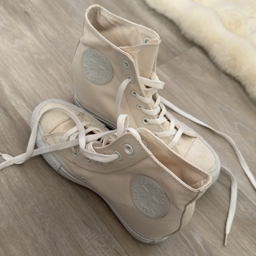 CONVERSE Chuck Taylor All Star Platform Wedge Heel Sneakers - Picture 9 of 13